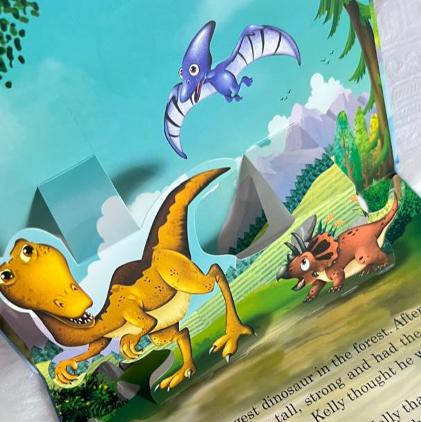 Kelly, The T-rex Learn That Everyone Is Special (Pop up Book)