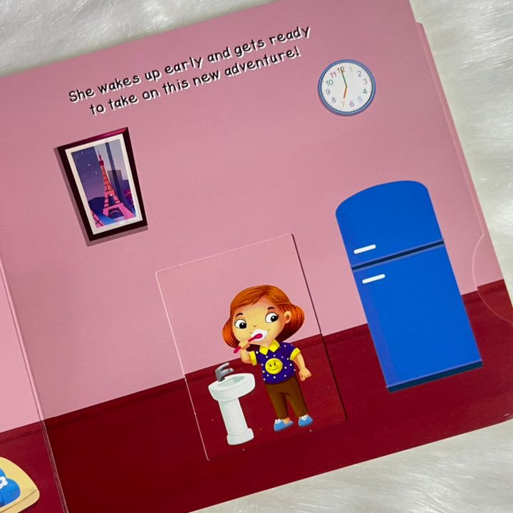 My First Day At School (Push & Pull Board Book)
