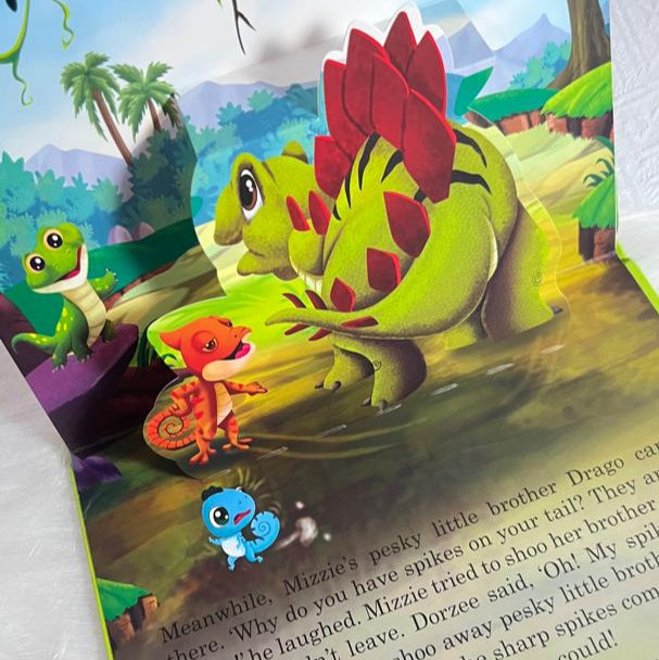 Dorzee's Spiked Tail A Lesson To Remember (Pop Up Book)