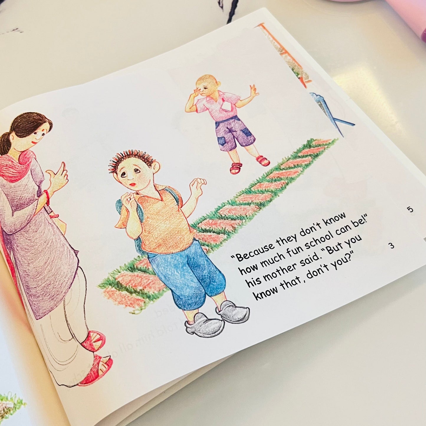 Pranav's First Day at School