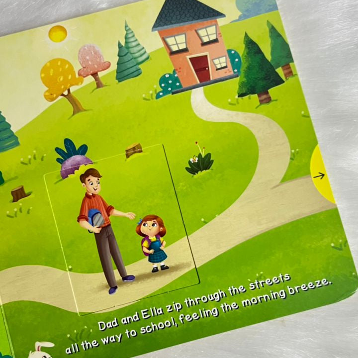 My First Day At School (Push & Pull Board Book)