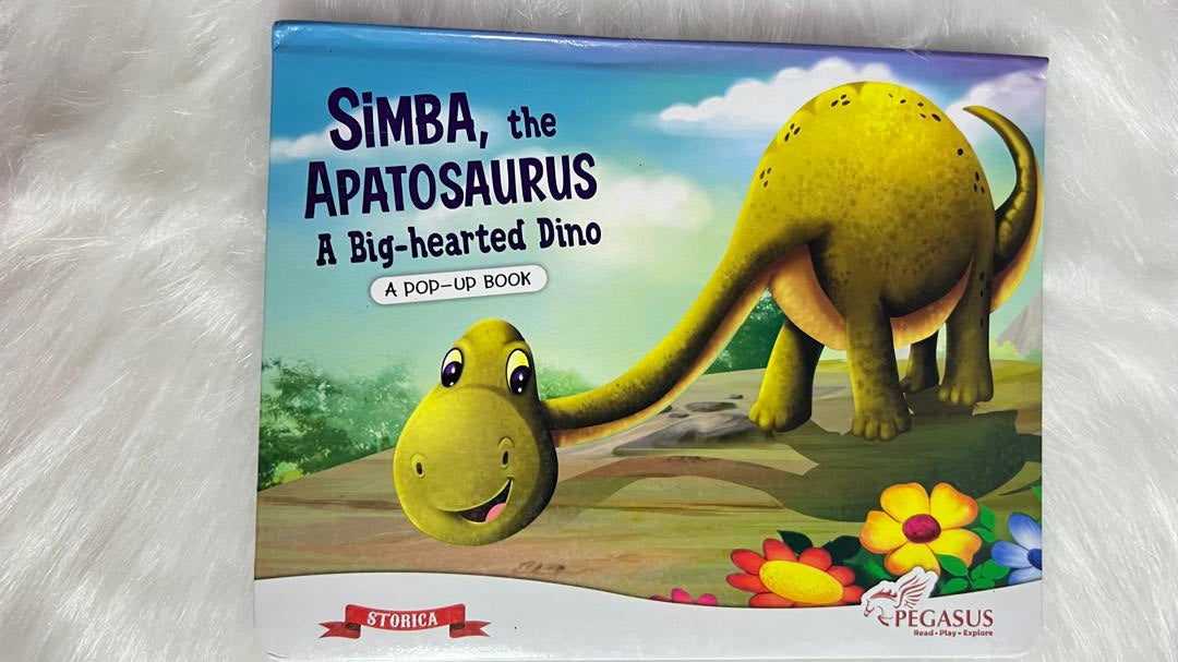 Simba, The Apatosaurus A Big-Hearted Dino (Pop up Book)