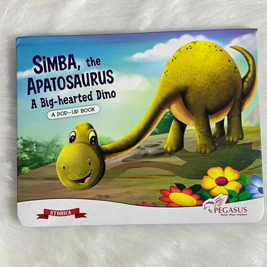 Simba, The Apatosaurus A Big-Hearted Dino (Pop up Book)