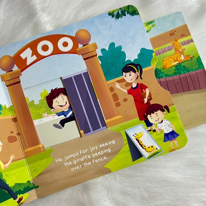 Visit to the Zoo (Push & Pull Board Book)